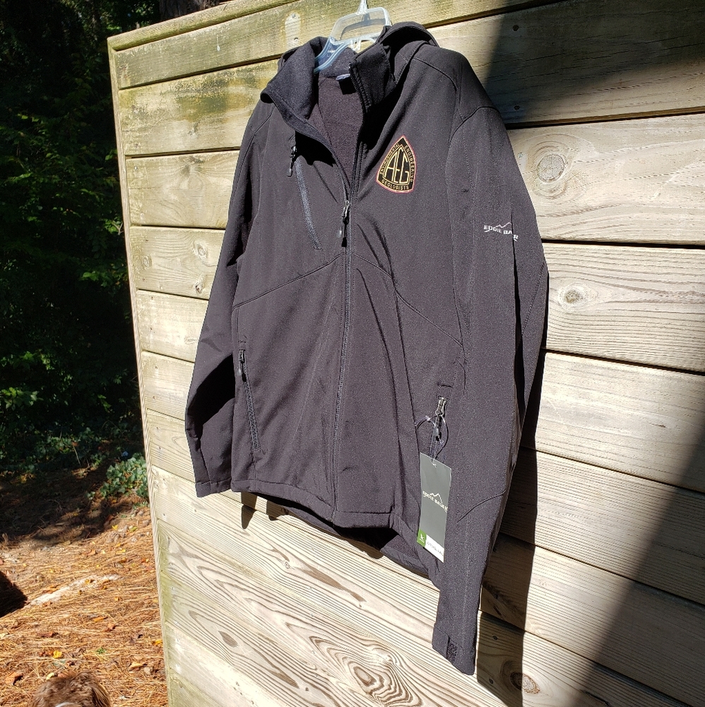 NWT EddieBauer Mens  Engineering,Geologist,Environmental, Soft Shell Parka - Picture 15 of 16